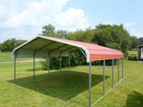 BOUBLE METAL CARPORT 18X21X5 FREE DELIVERY AND SET-UP