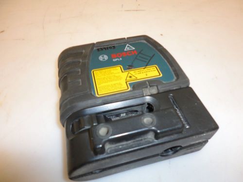 Excellent bosch gpl3 3-point self-leveling laser level in case for sale