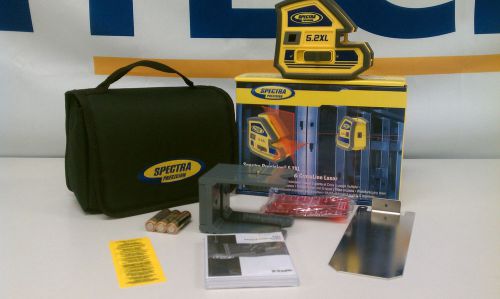 Spectra Precision 5.2XL 5 Point and Cross-Laser Line Generator w/ Carrying Case