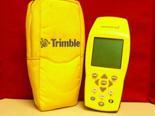 Trimble&#039;s GeoExplorer 3 - Nice Yellow Case - Nice Cosmetic Condition! #1756