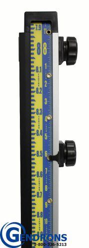 10&#039; LASERLINE DIRECT ELEVATION INCHES &amp; 10TH LENKER GRADE ROD,TOPCON,SPECTRA