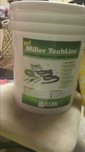 Miller Techline Horizontal Lifeline Safety in a Can!! For 2! STEAL THIS DEAL!