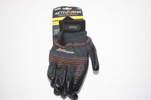 New ansell activarmr multipurpose medium duty gloves xl for sale