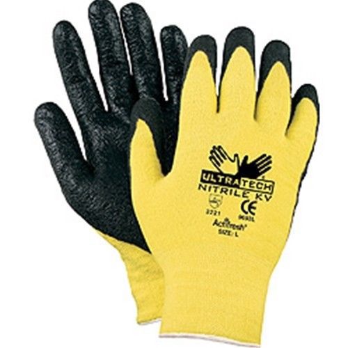 1 PAIR OF BRAND NEW SIZE LARGE MEMPHIS ULTRA-TECH KEVLAR CUT-RESISTANT GLOVES