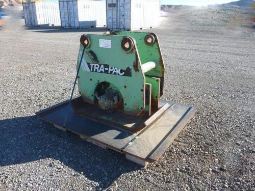 Tramac tra-pac excavator hydraulic compactor attachment (stock #1631) for sale