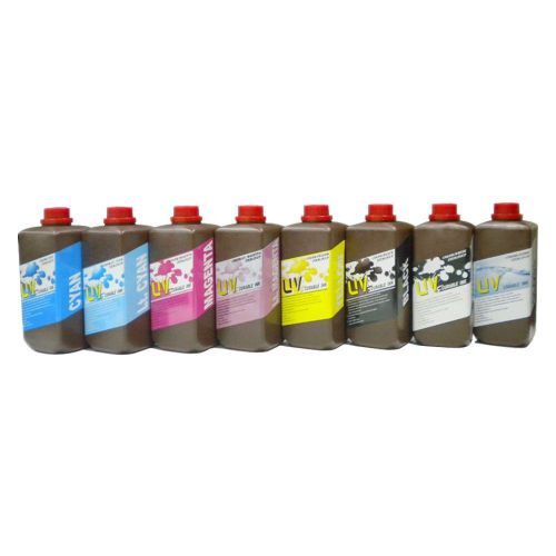 CRM Spectra256 Printhead Flat and Soft UV Curable Ink 1L*4bottles