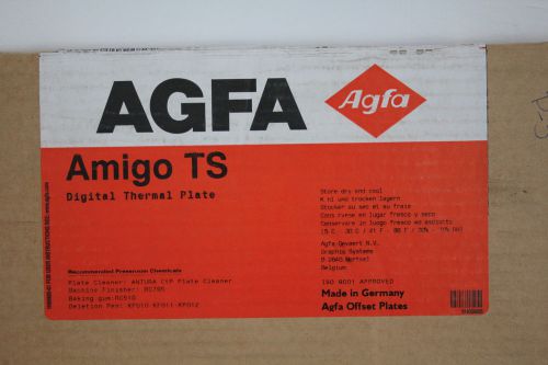 Agfa Amigo TS 15 digital thermal plate 12 3/8 x 19 7/8&#034;  exp 09/2012  ODWUZ
