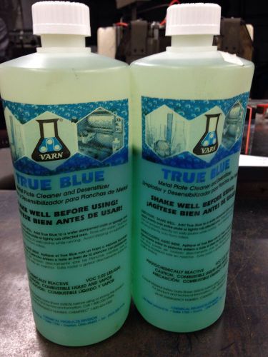 VARN TRUE BLUE. 2 - 1 Quart Bottles New