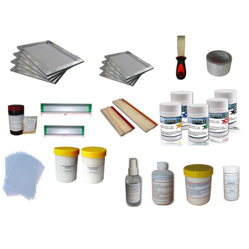 New coming! t-shirt making supplies /screen printing materials kit include inks for sale