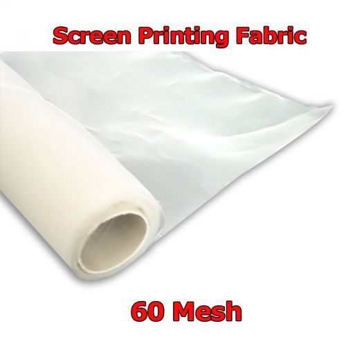 1.3x3yard 60 mesh count(24t)screen printing mesh fabric for sale