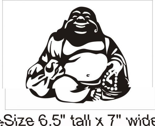 Smiling Buddha Funny Car Vinyl Sticker Decal Truck Bumper - 1158