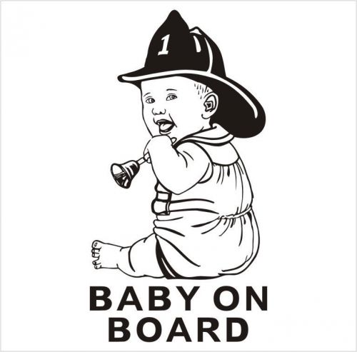 2X &#034;BABY ON BOARD&#034; Car Truck Window Wall VINYL DECAL Bumper Sticker - 347