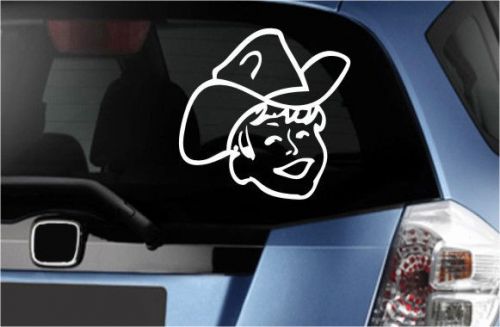2X Gentleman Face Funny Car Vinyl Sticker Decal Truck Bumper Laptop Gift - 80