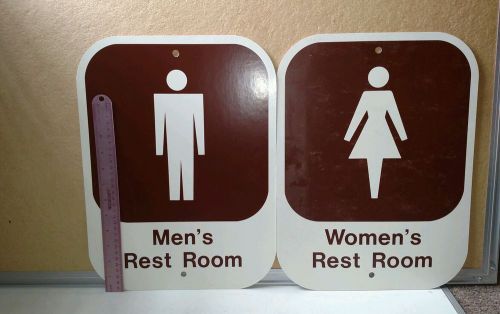 Bathroom Signs (men &amp; women)