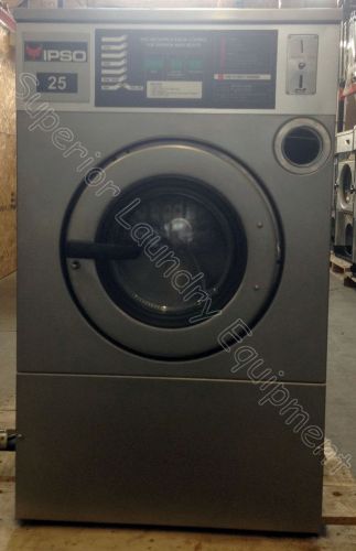 IPSO Washer WE95 25Lb Micro20 Control 220v/3ph/Coin Reconditioned