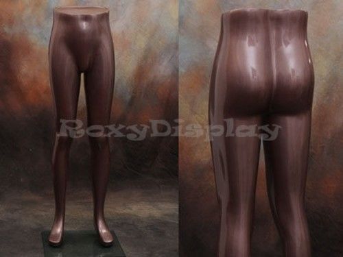 Fiberglass male mannequin dress form display half body torso leg #mz-tm2copper for sale