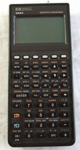 Hewlett Packard 48SX Scientific Calculator        FOR PARTS ONLY            USED