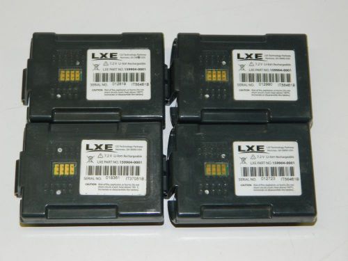 LXE 159904-0001 Battery ORIGINAL Li-Ion for MX7  (((LOT OF 4 BATTERIES)))