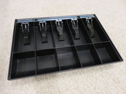 Cash Register Drawer Insert Till Tray With Cover - 5 Bill 5 Coin - USED