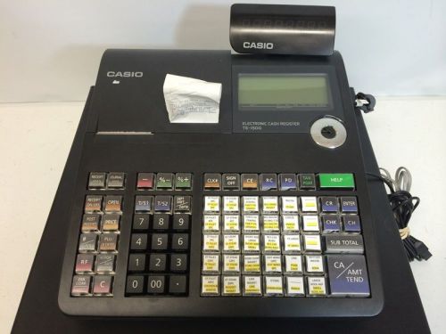 Casio TE-I500 Electronic Cash Register