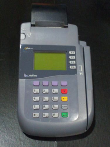 VeriFone Omni 3350 Credit Card Terminal No Power Cord GREAT DEAL!! SHIPS FREE!!!