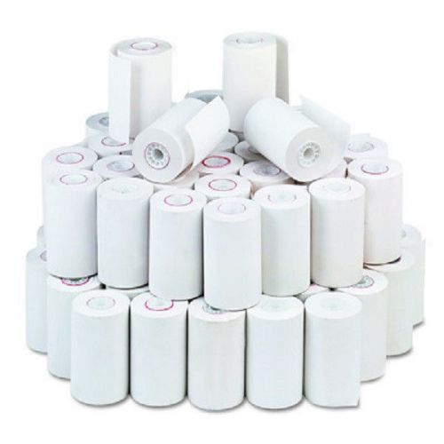 Single-Ply Thermal Cash Register/Point of Sale Rolls, 3-1/8&#034; x 90&#039; - 72 per Cart