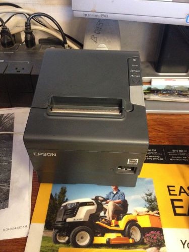Epson tm-t88v thermal receipt printer w/power supply m244a for sale