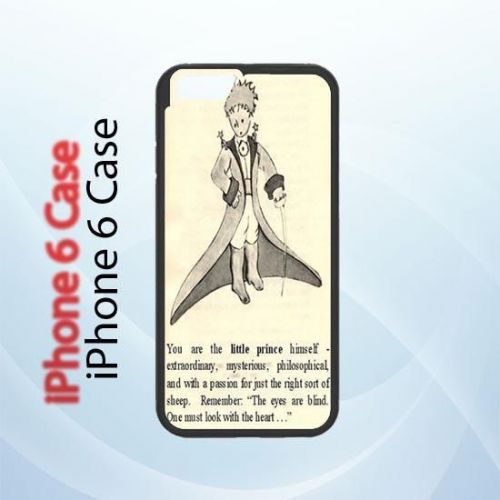 iPhone and Samsung Case - The Little Prince Novella Quotes Retro Cover