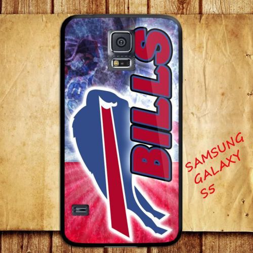 iPhone and Samsung Case - Buffalo Bills Rugby NFL Team Logo - Cover