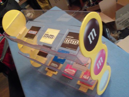 CANDY MERCHANDISE DISPLAY RACK-M&amp;M-TWIX-SNICKERS-MILKY WAY-MORE!!!