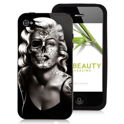 Marilyn Monroe The Day Of The Dead Logo iPhone 5c 5s 5 4 4s 6 6plus case