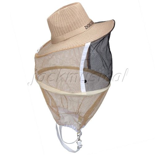 Face Protector Bee Keeping Insect Fishing Mesh Mask Net Cowboy Hat Fishermen