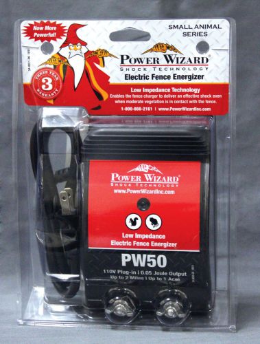 Power Wizard .05 Joule fence charger PW50