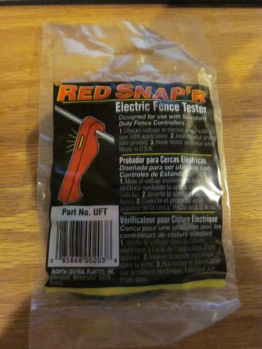 Red Snap&#039;r Electric Fence Tester Free shipping!