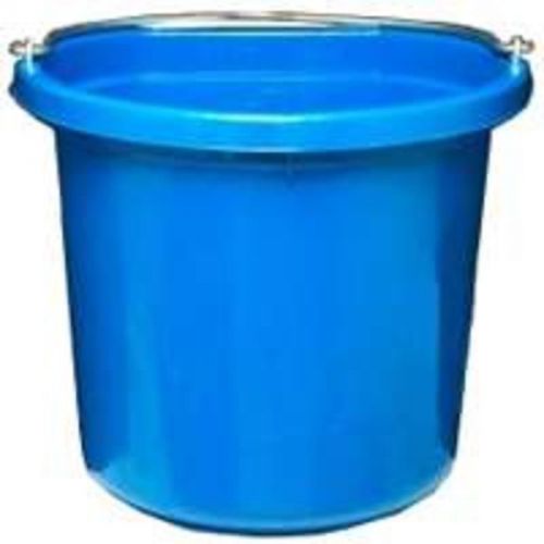 24 Qt Flat Side Bucket Blue FORTEX/FORTIFLEX Feeders/Waterers FB124BL