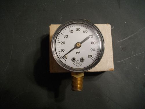 Dasco Air pressure gauge 0 to 100 psi.