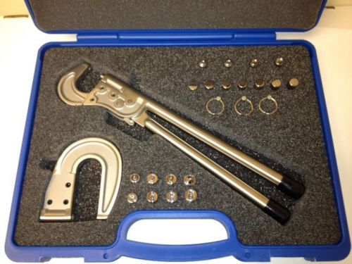 Hand rivet squeezer kit 24 piece w/ dimple dies and squeezer sets new*** for sale