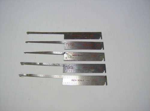 5 pack hi-lok grip gauges aircraft tools for sale