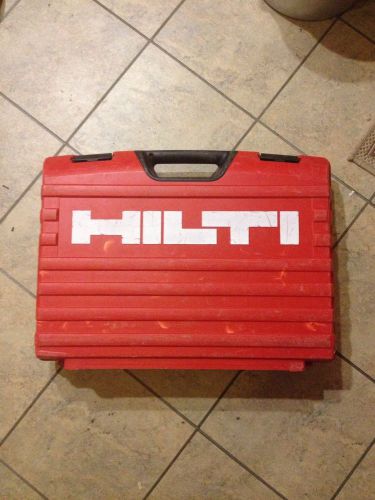 USED HILTI TE-70 ATC Rotory Hammer Drill CASE ONLY!!!
