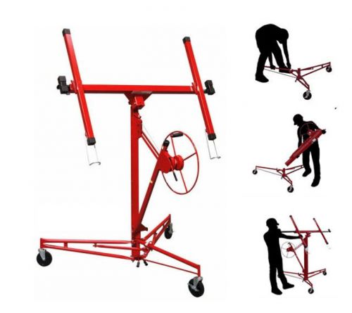 Drywall lift &amp; panel hoist 11 -15 ft 150lbs lifter pro series ez portable wall for sale