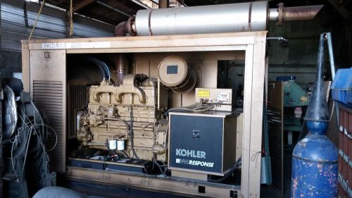 Kohler back up diesel generator 180roz71 60hz `80kw 238 amp with switch for sale
