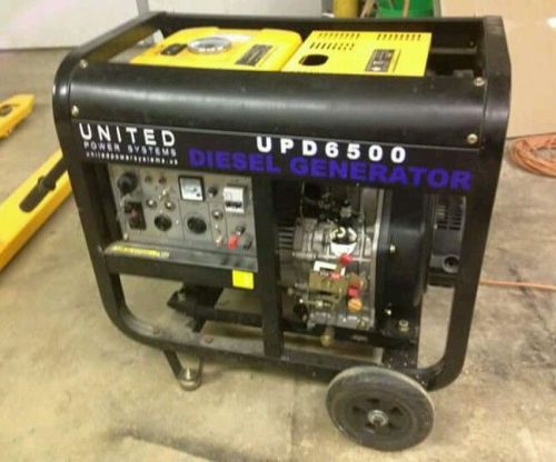 United power systems diesel Generator upd6500