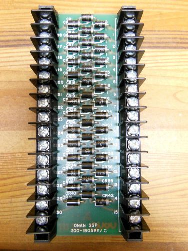 ONAN circuit board 300-1805 terminal PCB