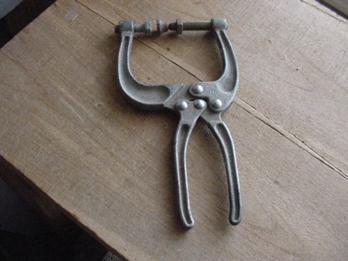 DeStaCo Speed Clamp Detroit Stamping  #474 Welding Woodworking Clamp Vintage