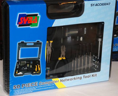 Syba 50-PC Computer Network Installation Tool Kit Cable Tester SY-ACC65047 New