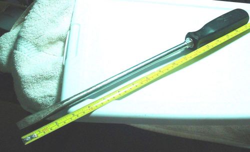 SNAP-ON 17&#034; FLAT BLADE SCREWDRIVER # SSD12A--FREE SHIPPING