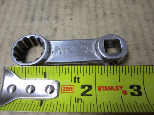 SNAP ON TOOLS FRES20 US MADE 3/8&#034; DR 5/8&#034; SPLINE TORQUE ADAPTER LIIST $41