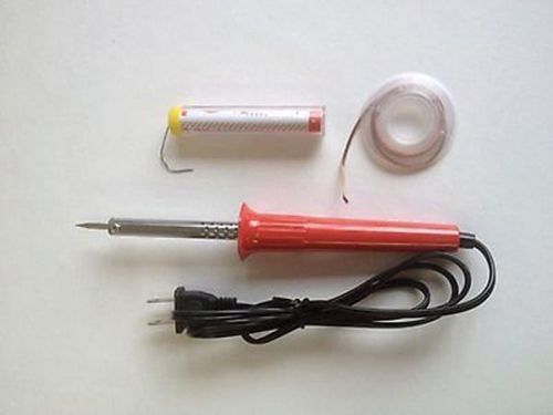 40w professional soldering iron kit (iron 40w + 7&#039; wire + 5&#039; wick) for sale