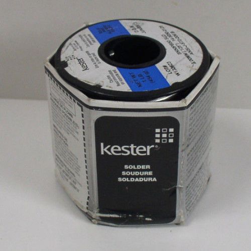 Kester 14-5050-0125 Solder 3mm .125&#034; SN50PB50 Solid 1 Lb. Pound Spool