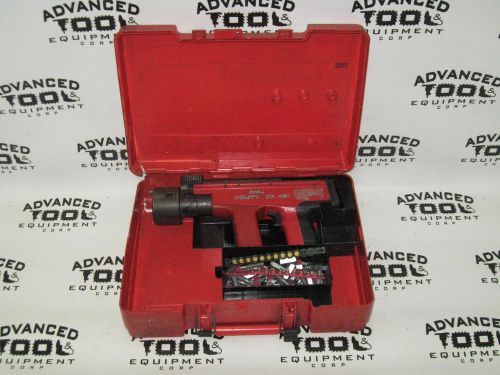Hilti DX 451 Powder Actuated Nail Nailer Gun with Case &amp; Accessories DX451